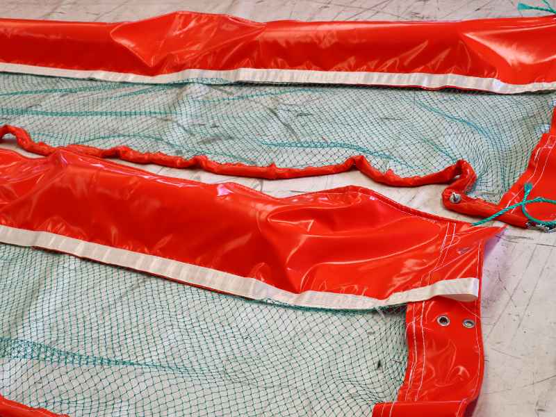 Custom silt curtains and turbidity barriers
