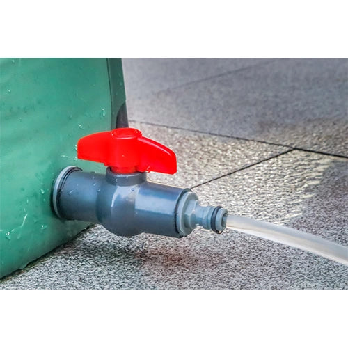 Ball valve with garden hose
